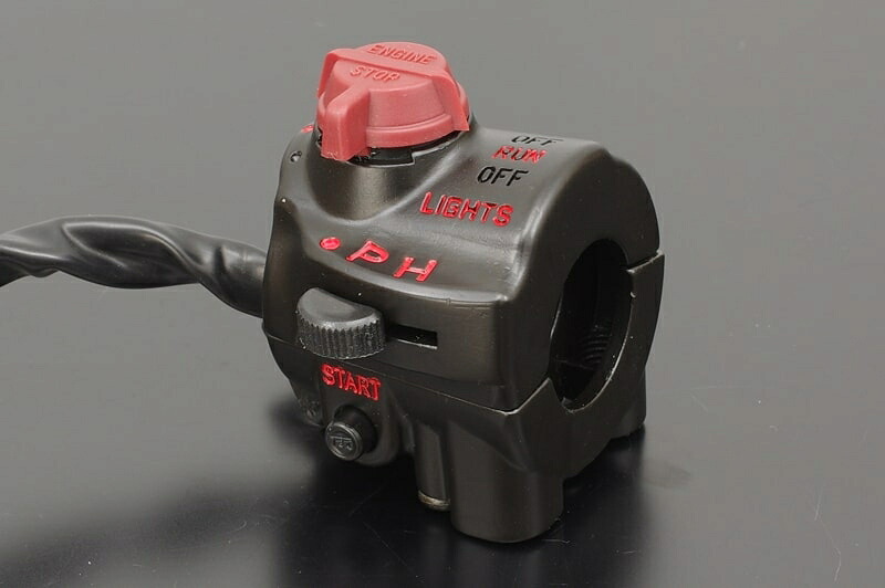 バイクパーツ 電装系 ピーエムシー ハンドルスイッチ 右側 178-4075 4589641238332 CB400F STDタイプ