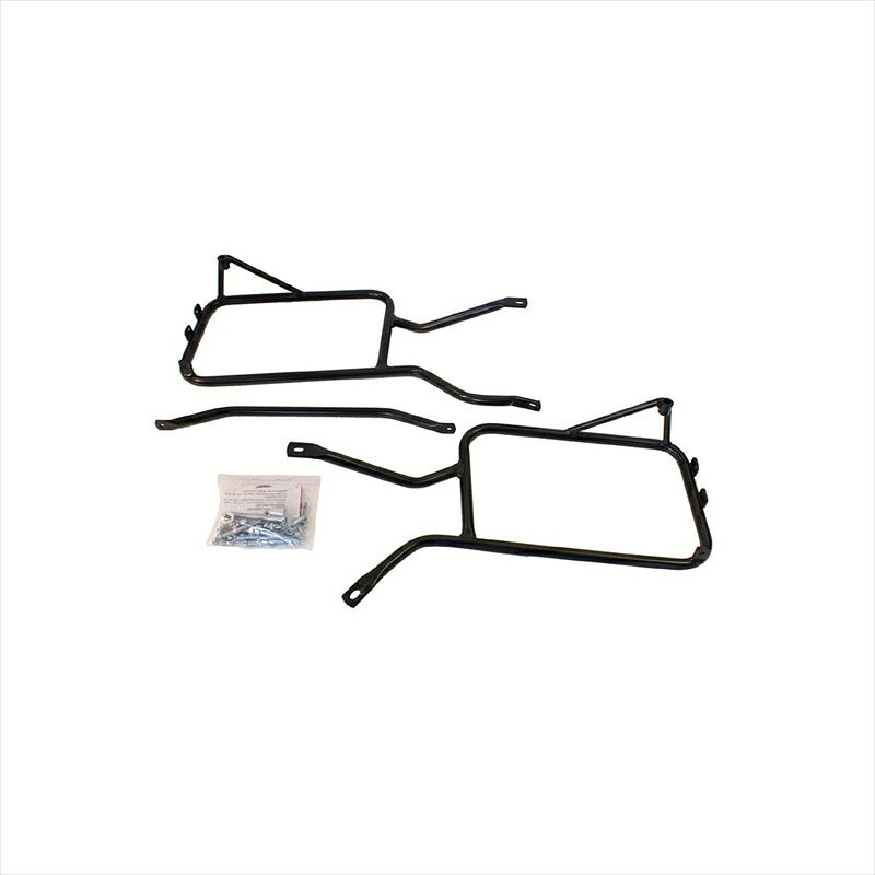 バイクパーツHEPCO&BECKER(ヘプコアンドベッカー) サイドキャリア ブラック 650933 00 014548664186167CB1300SF 03-09｜バイク用品はとやグループ2号店
