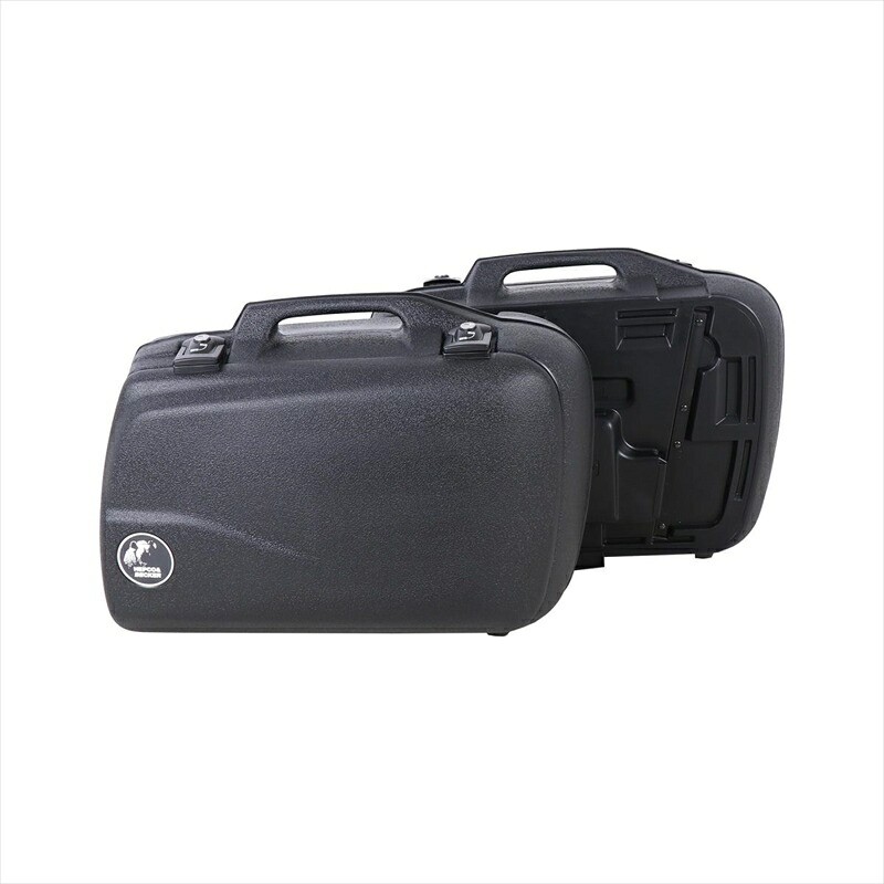 バイクパーツ HEPCO&BECKER(ヘプコアンドベッカー) サイドケース ジュニア エンデューロセット 右30L/左40L 610037 00 01 4548664524914 ブラック