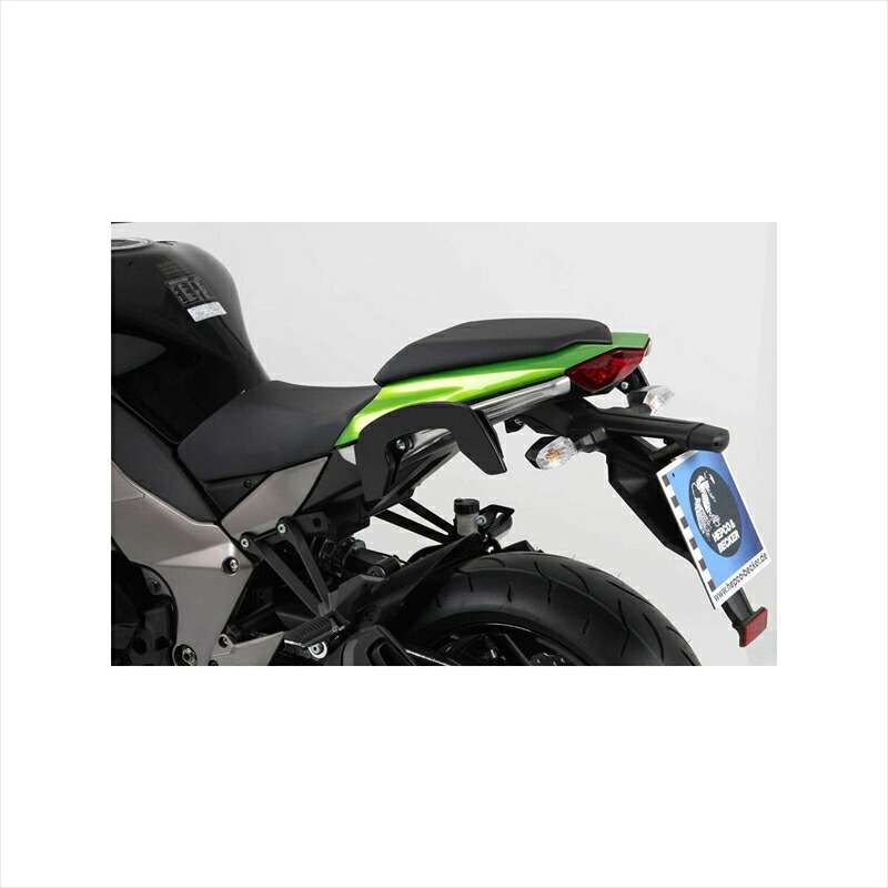 バイクパーツ HEPCO&BECKER(ヘプコアンドベッカー) C-Bowサイドキャリア ブラック 6302514 00 01 4548664557233 Ninja1000/Z1000SX 11-16