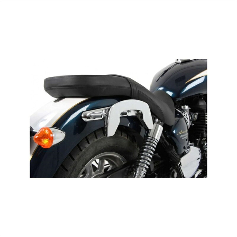 バイクパーツ HEPCO&BECKER(ヘプコアンドベッカー) C-Bowサイドキャリア クローム 6307507 00 02 4548664795284 Bonneville Amerika/Speedmaster 05-17