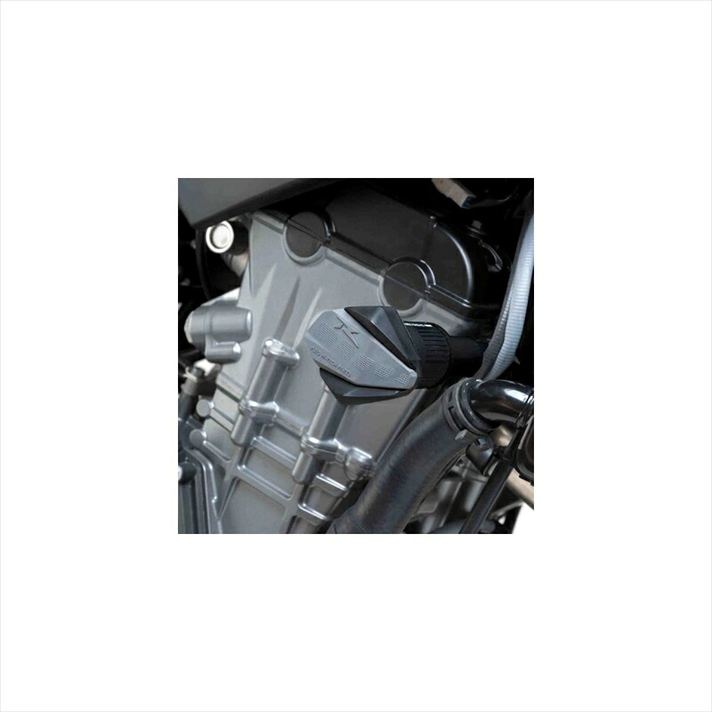 バイクパーツ 外装 プーチ クラッシュパッドR12 ブラック 9674N 4549950917915 790DUKE 18-