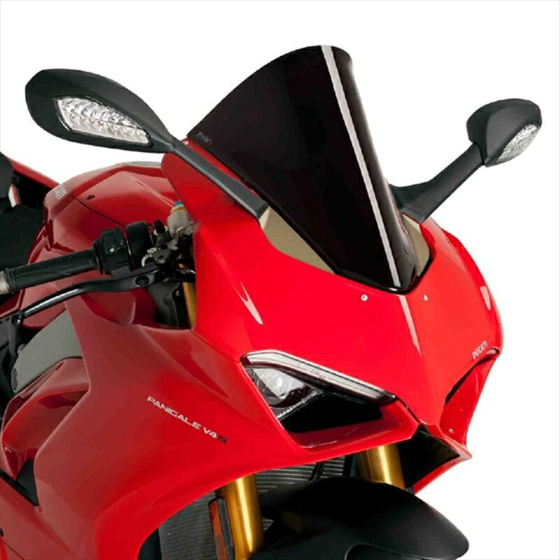 バイクパーツ PUIG(プーチ) レーシングスクリーン ブラック 9690N 4550255025847