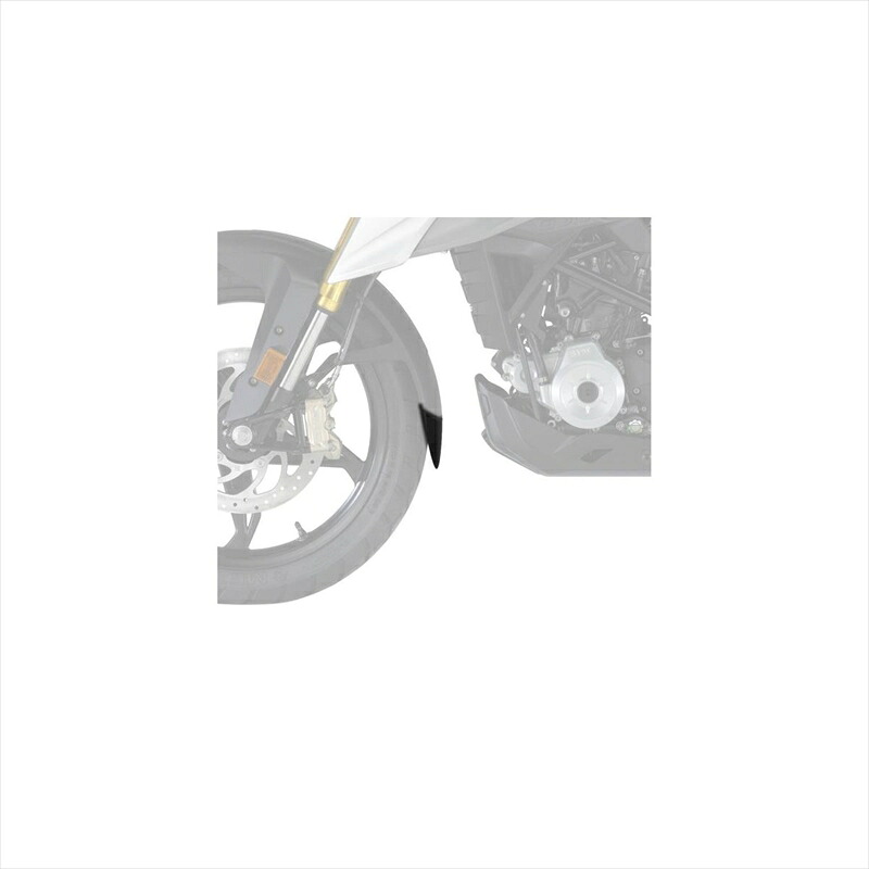 バイクパーツ 外装 プーチ エクステンドフェンダーフロント ブラック 9916N 4550255143787 G310GS 17-