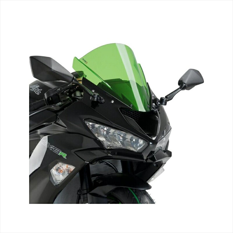 バイクパーツ 外装 プーチ レーシングスクリーン グリーン 3177V 4550255189686 ZX-6R 636 13-20 14,376円
