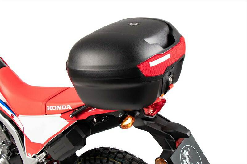 バイクパーツ HEPCO&BECKER(ヘプコアンドベッカー) リアキャリアセット トップケース ジャーニー 汎用タイプ 40 ブラック付 6509534 01 01-089 bl 4550255832988