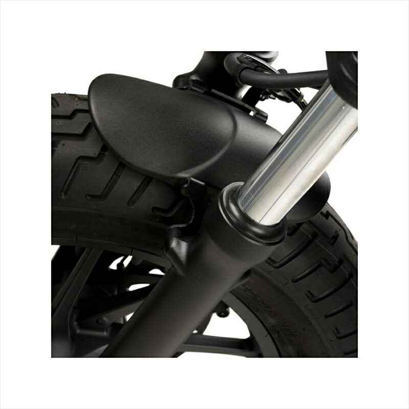 バイクパーツPUIG(プーチ) フロントフェンダー ショートタイプ ブラック 3525N4571414950053CMX 250REBEL/CMX 300REBEL/CMX 500REBEL 17-20|バイク用品はとやグループ2号店