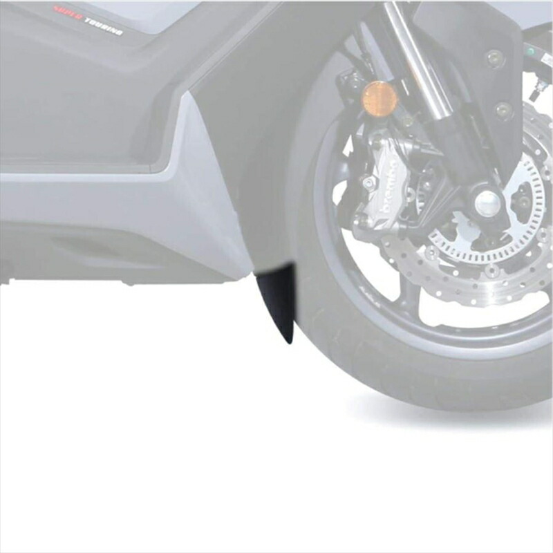 バイクパーツ PUIG(プーチ) エクステンドフェンダー フロント ブラック 3683N 4571414950152