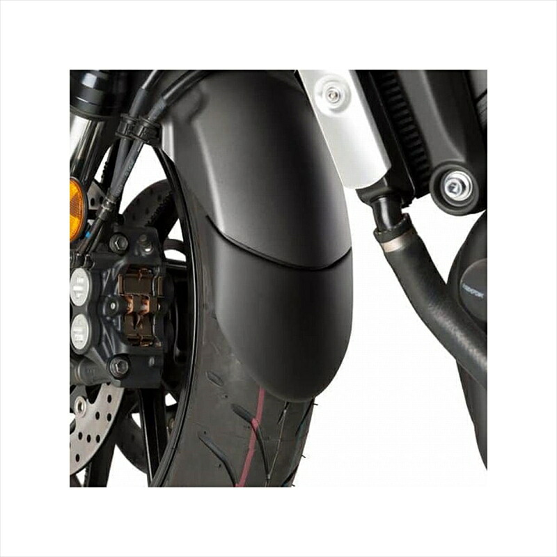 バイクパーツ 外装 プーチ エクステンドフェンダー フロント ブラック 20470N 4571414954532 MT-07 TRACER 20-