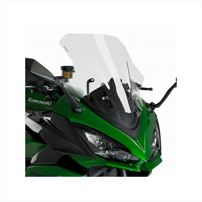 バイクパーツ 外装 プーチ レーシングスクリーン クリア 20471W 4571414954983 NINJA 1000 SX/NINJA1000/Z1000SX 20- /10-19/10-19