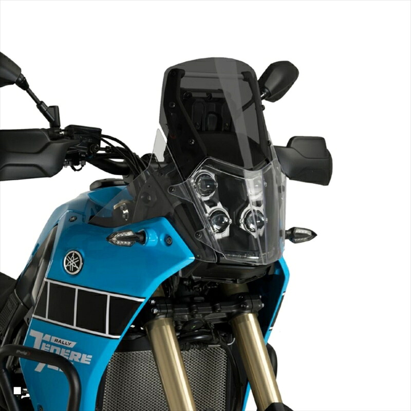バイクパーツ 外装 プーチ レーシングスクリーン Sport D.スモーク 20834F 4571415023695 TENERE 700 19-21/TENERE 700 RALLE EDITION 21-