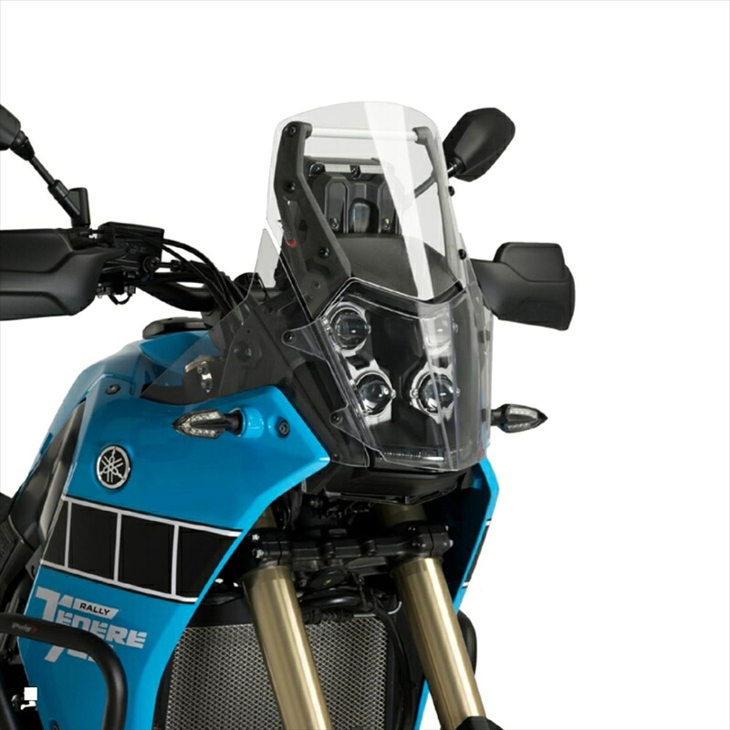 バイクパーツ 外装 プーチ レーシングスクリーン Sport クリア 20834W 4571415023725 TENERE 700 19-21/TENERE 700 RALLE EDITION 21-
