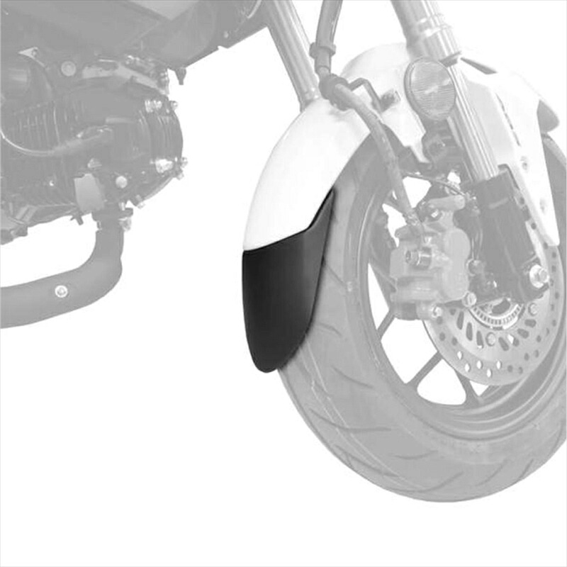 バイクパーツ 外装 プーチ エクステンドフェンダー フロント ブラック 9818N 4571415033199 MSX125 16-20
