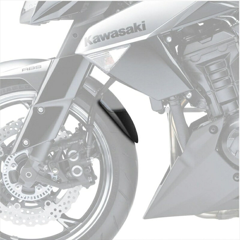 バイクパーツ 外装 プーチ エクステンドフェンダー フロント ブラック 5782N 4571415033540 Z1000 10-14