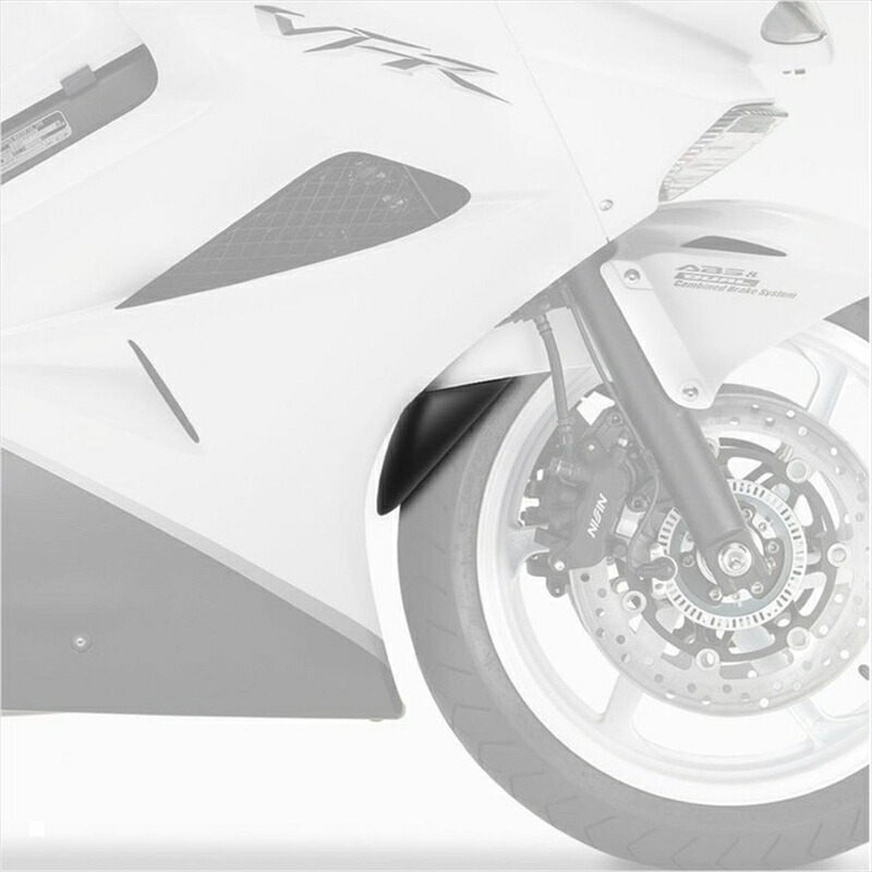 バイクパーツ 外装 プーチ エクステンドフェンダー フロント ブラック 5803N 4571415033670 VFR800 02-13 6,154円