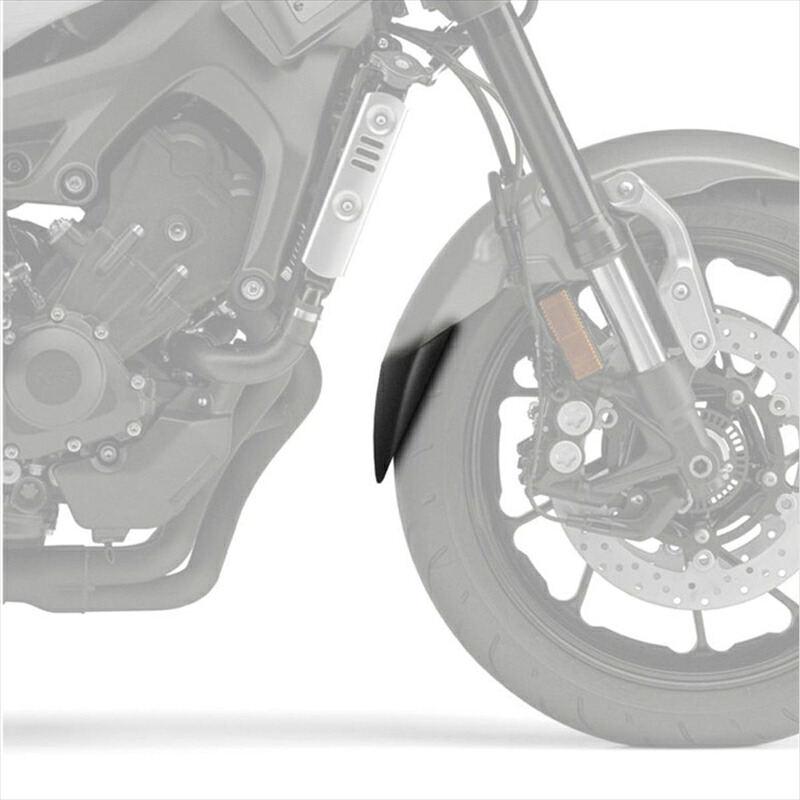 バイクパーツ 外装プーチ エクステンドフェンダー フロント ブラック9184N 4571415033946XSR900 16-21｜バイク用品はとやグループ2号店