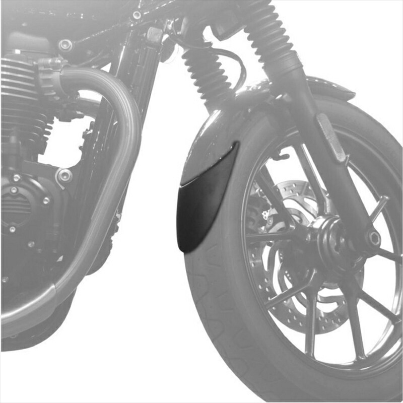 バイクパーツ 外装 プーチ エクステンドフェンダー フロント ブラック 9224N 4571415033960 STREET TWIN 16-22 5,990円