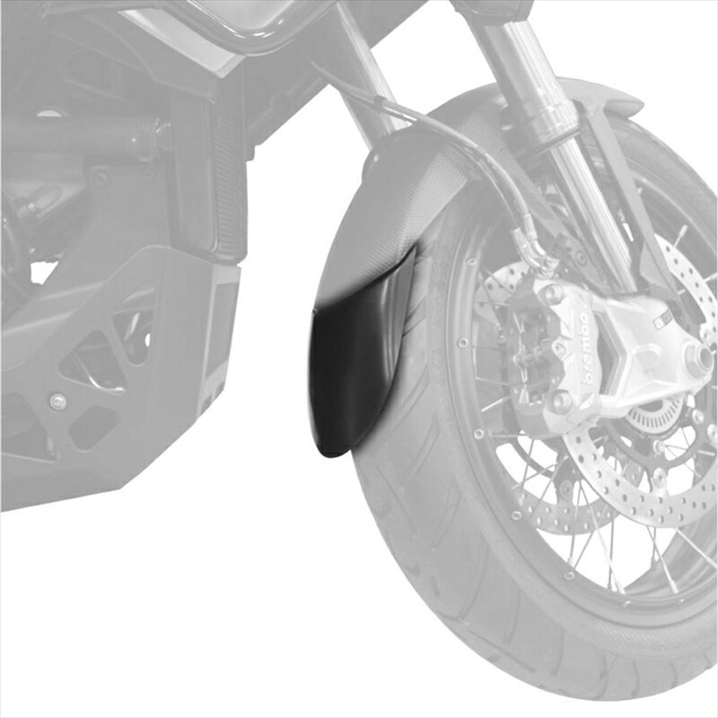 バイクパーツ 外装 プーチ エクステンドフェンダー フロント ブラック 9284N 4571415033984 aprilia CAPONORD 1200 RALLY 15-17