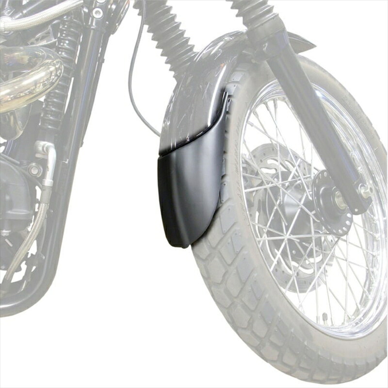 バイクパーツ 外装プーチ エクステンドフェンダー フロント ブラック9287N 4571415033991SCRAMBLER 06-20/THRUXTON 04-16｜バイク用品はとやグループ2号店