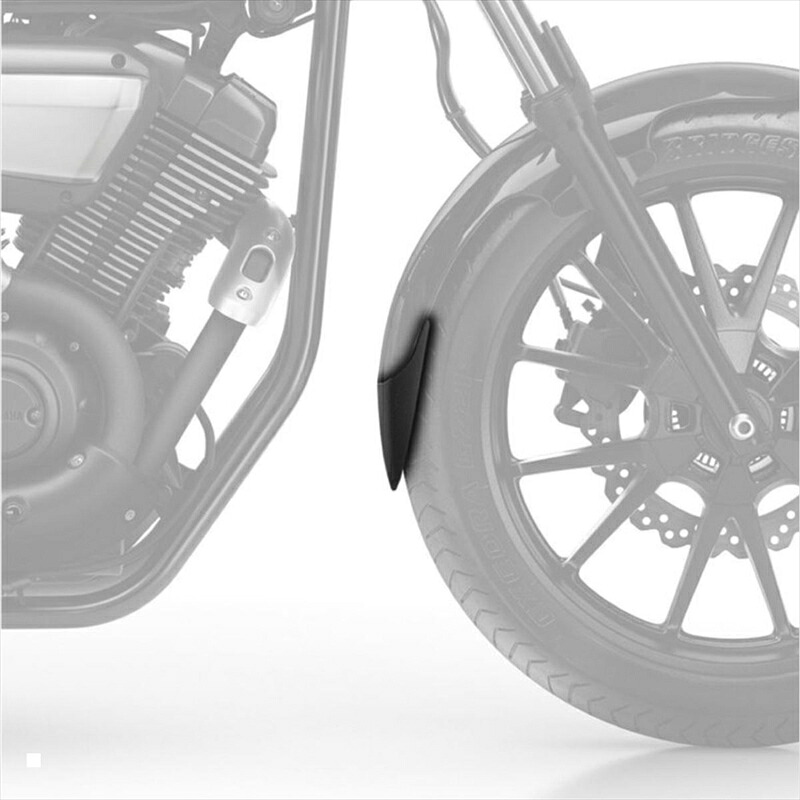 バイクパーツ 外装プーチ エクステンドフェンダー フロント ブラック9289N 4571415034011XV950 13-16/XV950R 13-16｜バイク用品はとやグループ2号店