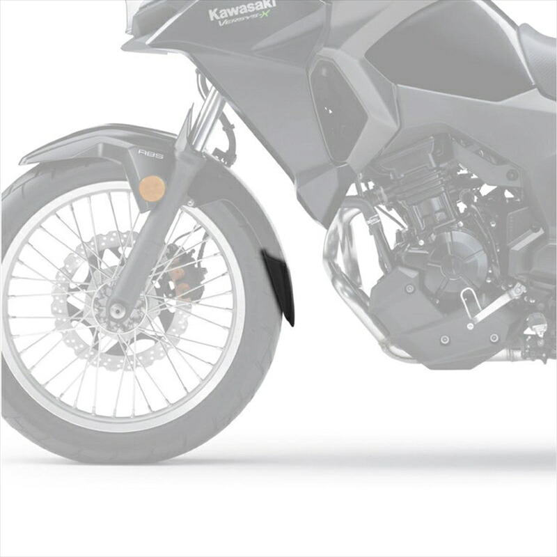バイクパーツ 外装 プーチ エクステンドフェンダー フロント ブラック 9922N 4571415034073 VERSYS X-250 17-20/VERSYS X-300 17-20