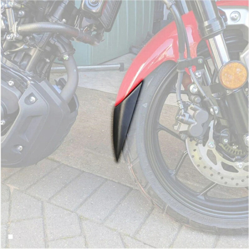 バイクパーツ 外装 プーチ エクステンドフェンダー フロント ブラック 21638N 4571415047431 XSR125 21-23