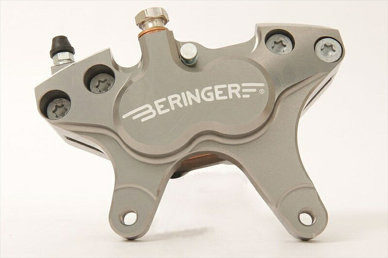 バイクパーツ BERINGER(ベルリンガー) 4P アキシャルキャリパー 右 チタン 4K05-T 4550255534257