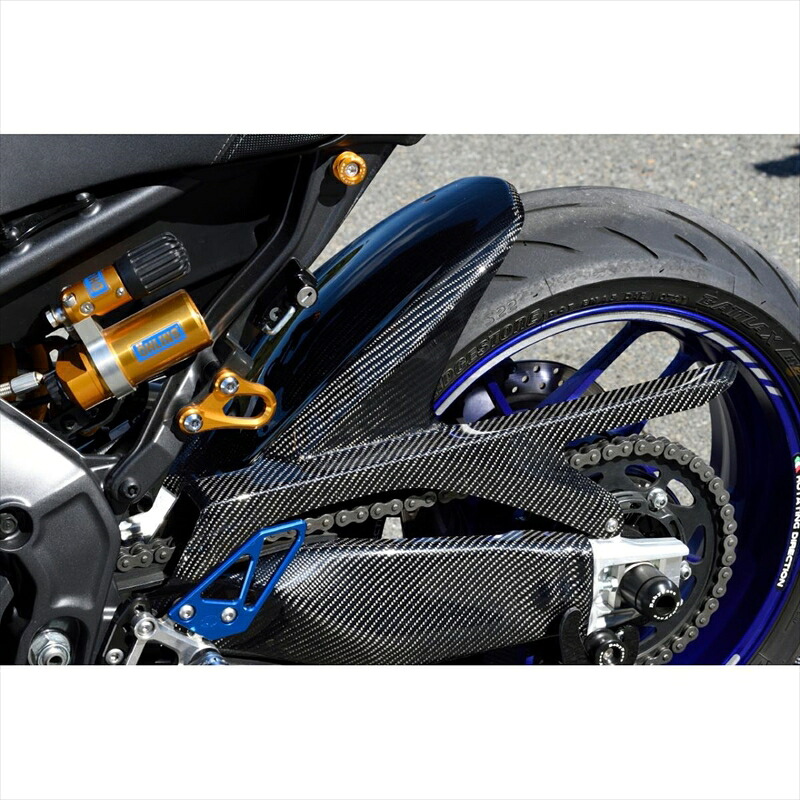 バイクパーツ 外装マジカルレーシング リアフェンダー/綾織カーボン001-MT0922-500A 4550255839338MT-09/SP 21-|バイク用品はとやグループ2号店