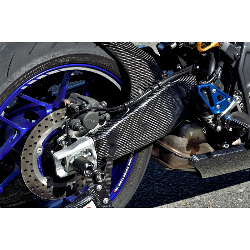 バイクパーツ 外装マジカルレーシング スイングアームカバー/綾織カーボン001-MT0922-550A 4550255839512MT-09/SP 21-|バイク用品はとやグループ2号店