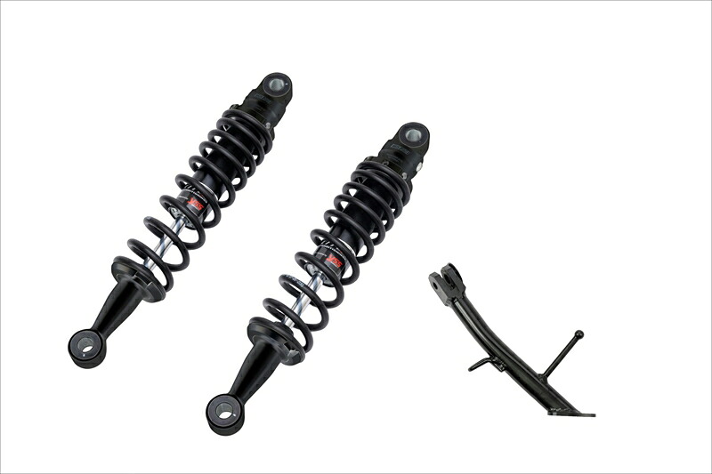 【5日前後で発送】バイクパーツ EFFEX(エフェックス) ローダウンCOMPキット 約30mmダウン ブラック/ブラック PHA0057D-KK-SET 4550646104991