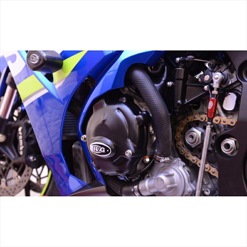 バイクパーツ アールアンドジー エンジンケースカバー 左側RG-ECC0229BK 4573382058847GSX-R1000/R 17-|バイク用品はとやグループ2号店