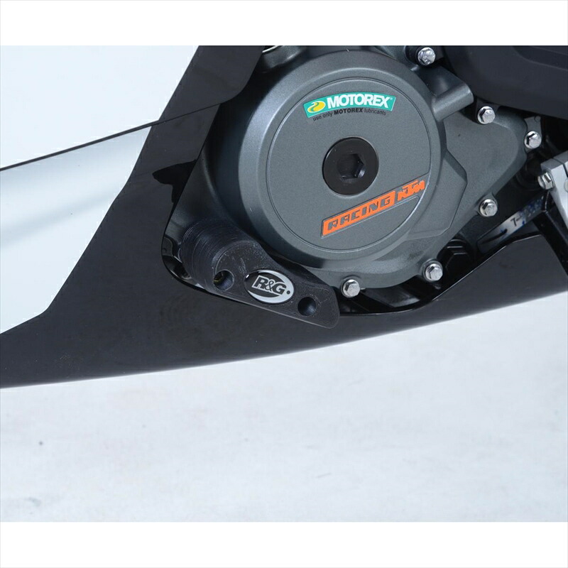 バイクパーツ 外装 アールアンドジー エンジンケーススライダー左 BLK RG-ECS0122BK 4573382081418 KTM RC390 17- 7,628円