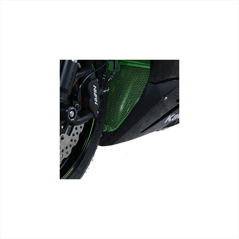 バイクパーツ 外装 アールアンドジー ダウンパイプグリルガード ブラック RG-DG0030BK 4580041232937 ZX-6R 63619-