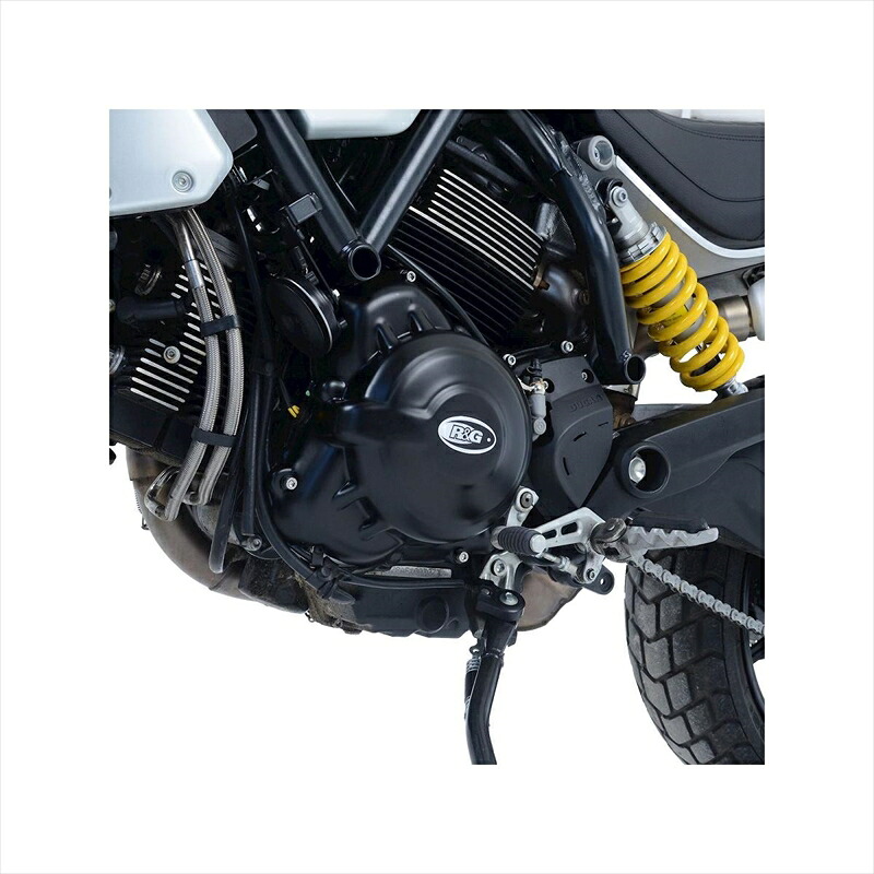 バイクパーツ アールアンドジー エンジンケースカバー 左側 RG-ECC0272BK 4580041233453 DUCATI Scramber1100 18-