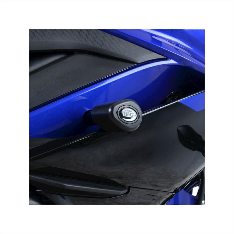 バイクパーツ 外装 アールアンドジー エアロクラッシュプロテクター BLK RG-CP0465BL 4580041234382 YZF-R25/R3 19-