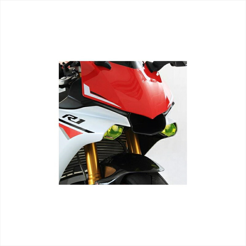 バイクパーツ 電装系 パワーブロンズ ヘッドライトレンズシールド クリア 440-Y558-000 4550255485269 YZF-R1 15- MT-10 16-