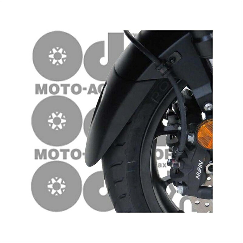 バイクパーツ 外装 パワーブロンズ マッドガードエクステンダー フロント ブラック 650-H131-003 4550255895877 NT1100 6,390円