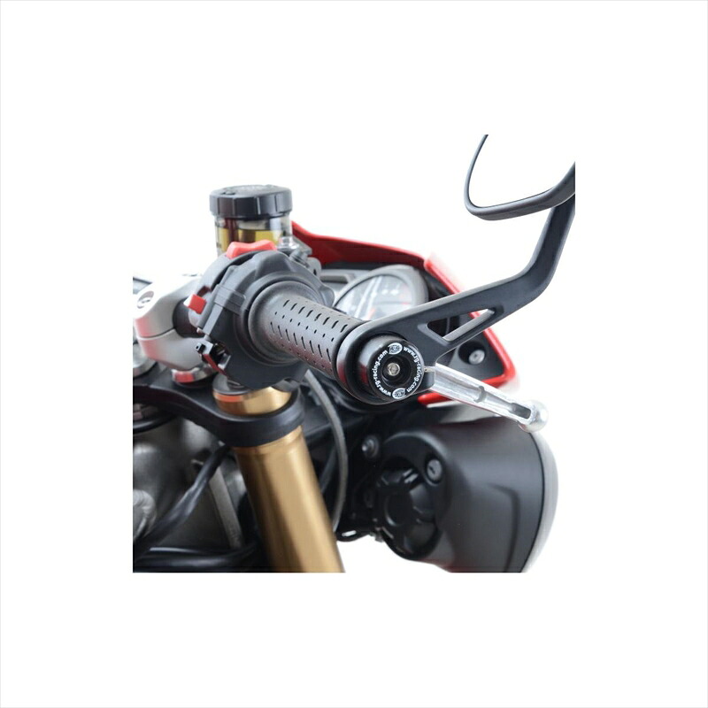 バイクパーツ ハンドルアールアンドジー バーエンドスライダー BLKRG-BE0102BK 4573382053774TRIUMPH Speed Triple S/R 16-・Thruxton1200/R 16-｜バイク用品はとやグループ2号店