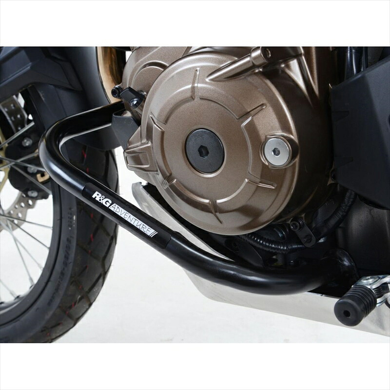 バイクパーツ 外装 アールアンドジー アドベンチャーバー BLK LOWER RG-AB0021BK 4573382080152 CRF1000L Africa Twin 16-17