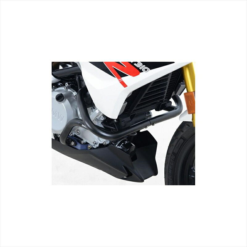バイクパーツ 外装アールアンドジー アドベンチャーバー BLKRG-AB0027BK 4573382081661BMW G310R 17-|バイク用品はとやグループ2号店