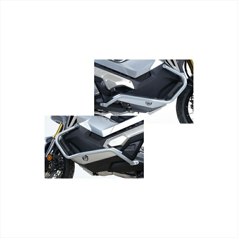 バイクパーツ 外装アールアンドジー アドベンチャーバー BLKRG-AB0030BK 4573382082606X-ADV 17-｜バイク用品はとやグループ2号店
