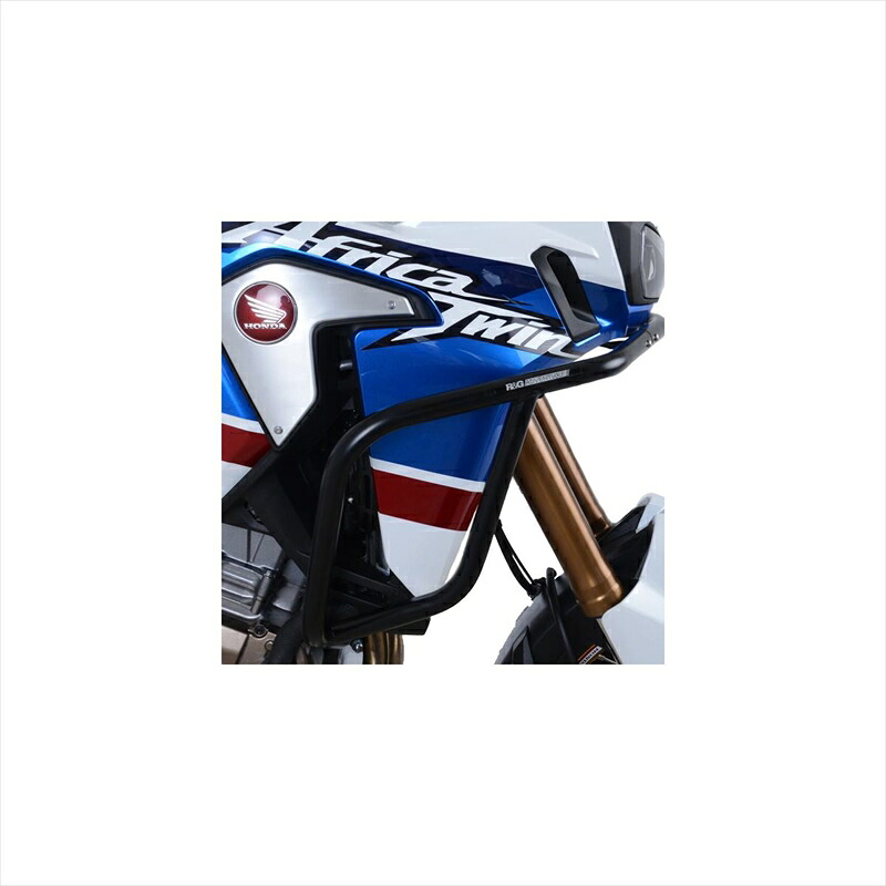 バイクパーツ 外装アールアンドジー アドベンチャーバー BLKRG-AB0035BK 4580041230186CRF1000L Africa Twin Adventure Sports 18-|バイク用品はとやグループ2号店