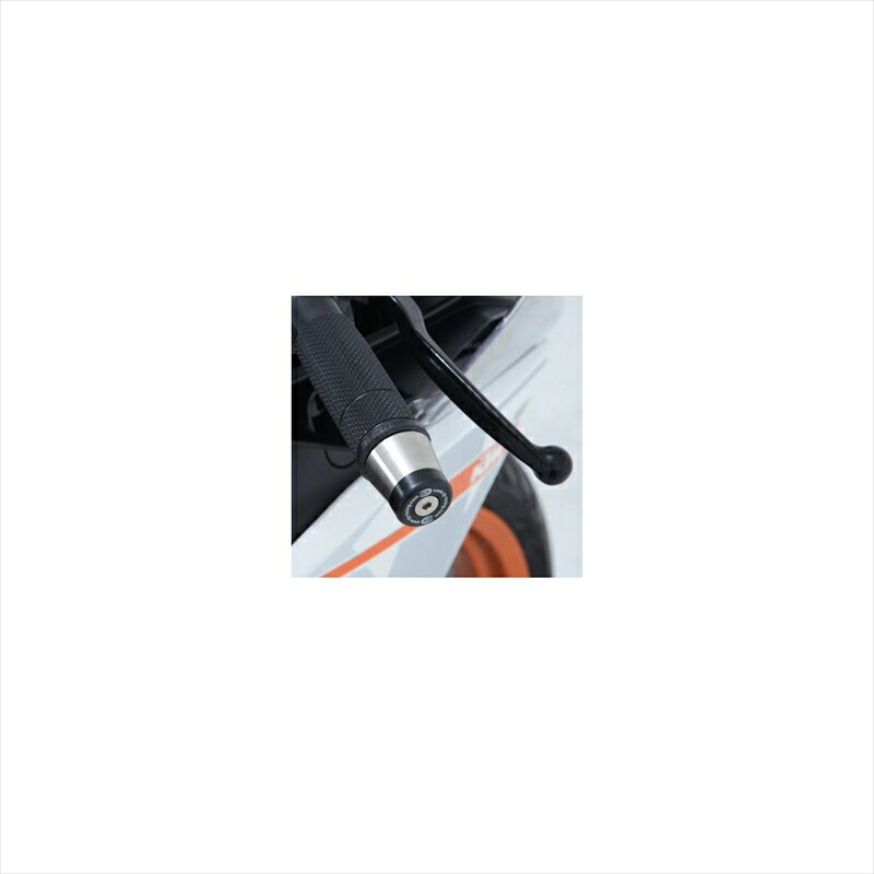 バイクパーツ ハンドルアールアンドジー バーエンドスライダー BLKRG-BE0085BK 4582483533757KTM RC125 17-・CBR400R/500R 19-｜バイク用品はとやグループ2号店