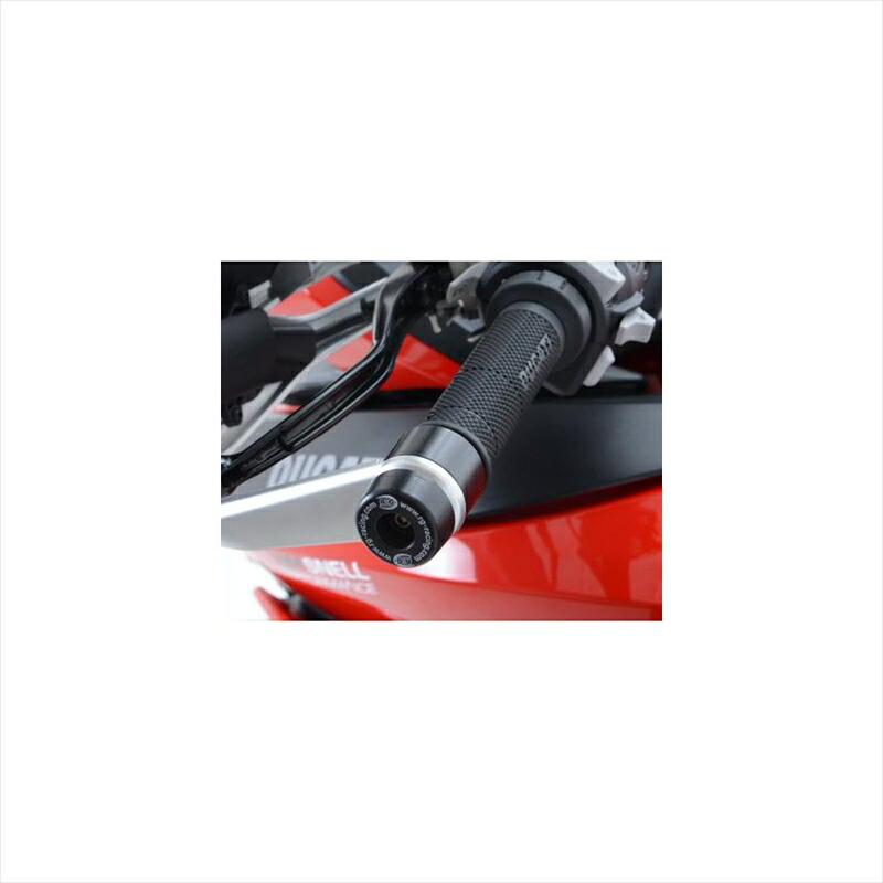 バイクパーツ ハンドルアールアンドジー バーエンドスライダー BLKRG-BE0098BK 4582483538035DUCATI Multistrada1200 15-・Multistrada1260/S 18-｜バイク用品はとやグループ2号店