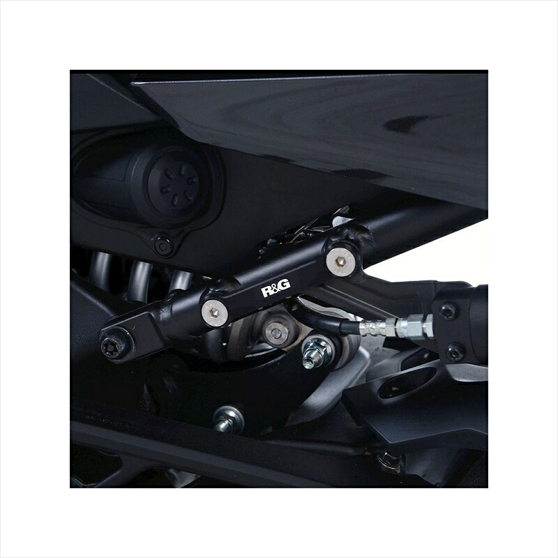 バイクパーツ 外装 アールアンドジー リアフットレストプレート BLK RG-BLP0089BK 4580041233699 NIKEN 18-