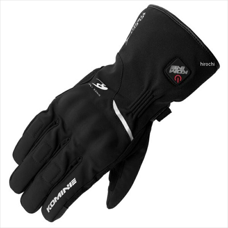 【5日前後で発送】 バイクパーツ ウェア コミネ コミネ EK-217 P E.HEATグローブ Black S 08-217 4582611196519
