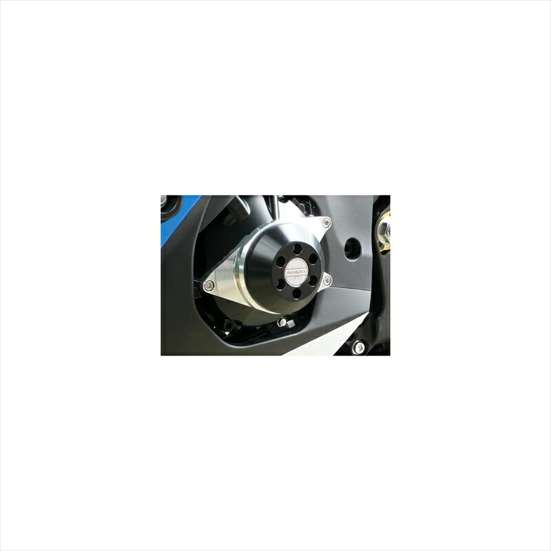 バイクパーツ 外装 アグラス Rスライダー 左・ジェネレーターA/白 342-395-001 4548664016853 GSXR1000 09-16
