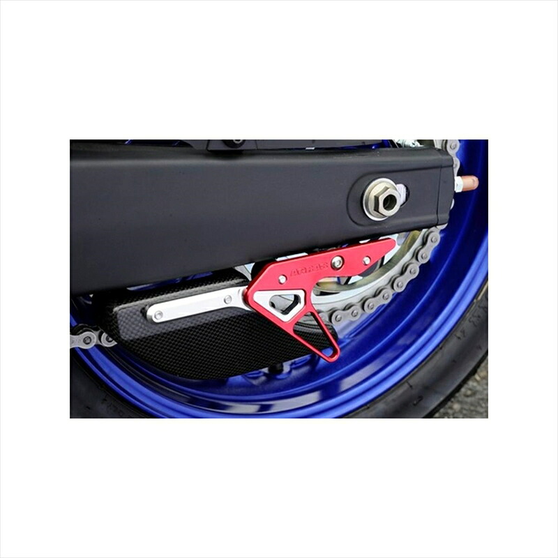バイクパーツ アグラス チェーンガード付スタンドプレート 353-275-000R 4548916383108 RED/FRP YZF-R25/MT-25