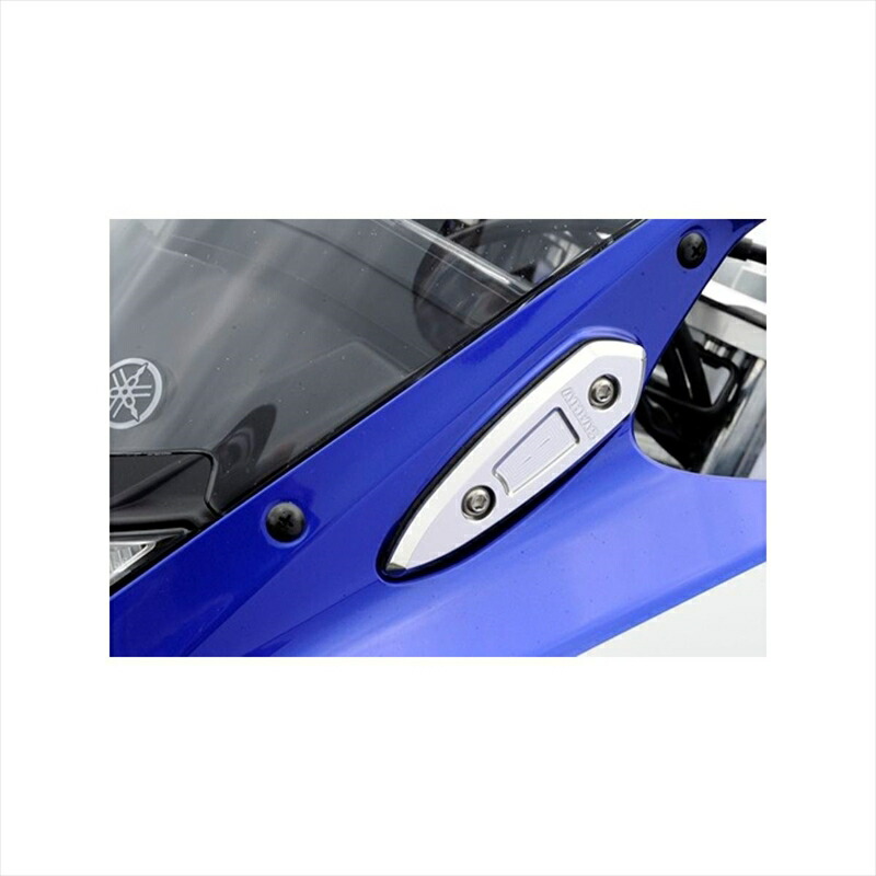 バイクパーツ 外装 アグラス ミラーキャンセルプレート TIN 612-275-000T 4548916383283 YZF-R25 15-