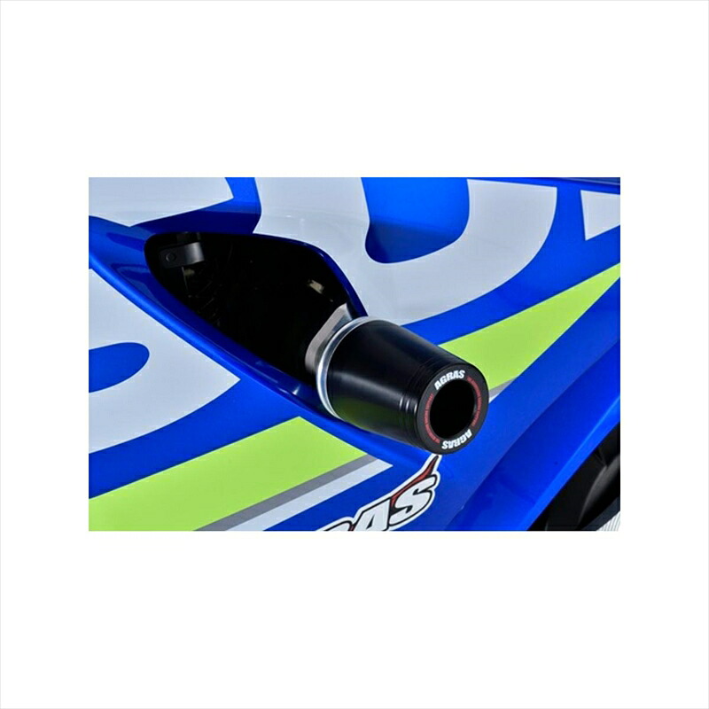 バイクパーツ 外装 アグラス レーシングスライダー フレームタイプWHT 342-305-000 4549950570240 GSXR1000/R 17-20